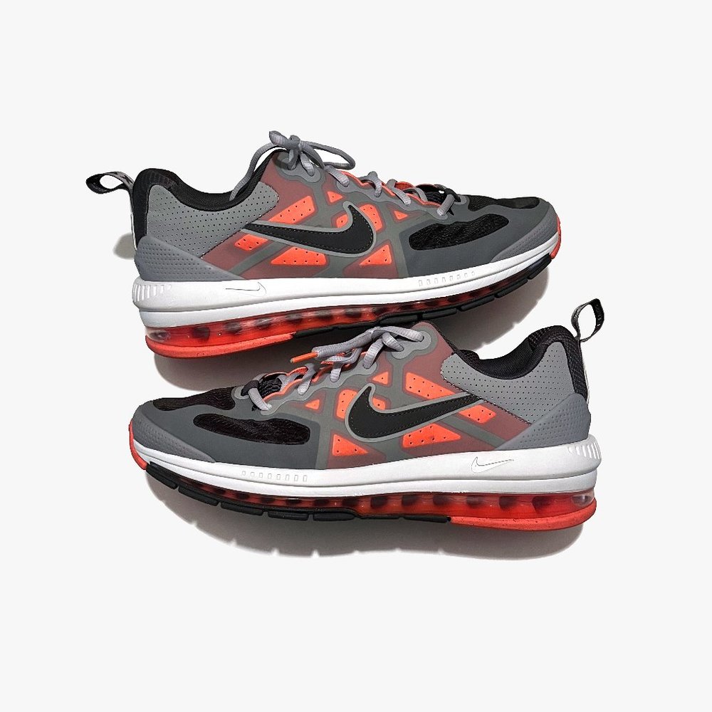 Nike Men's Air Max Genome Shoes in Grey Orange